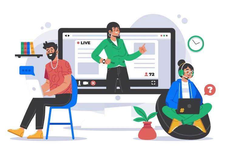 Ilustración del webinar de Findi